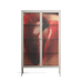 Red 2 - Cabinet - Nadia Ryder - Pebble - Clear glass