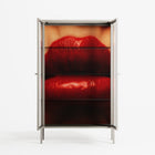 Red - Cabinet - Nadia Ryder - Pebble - Clear glass