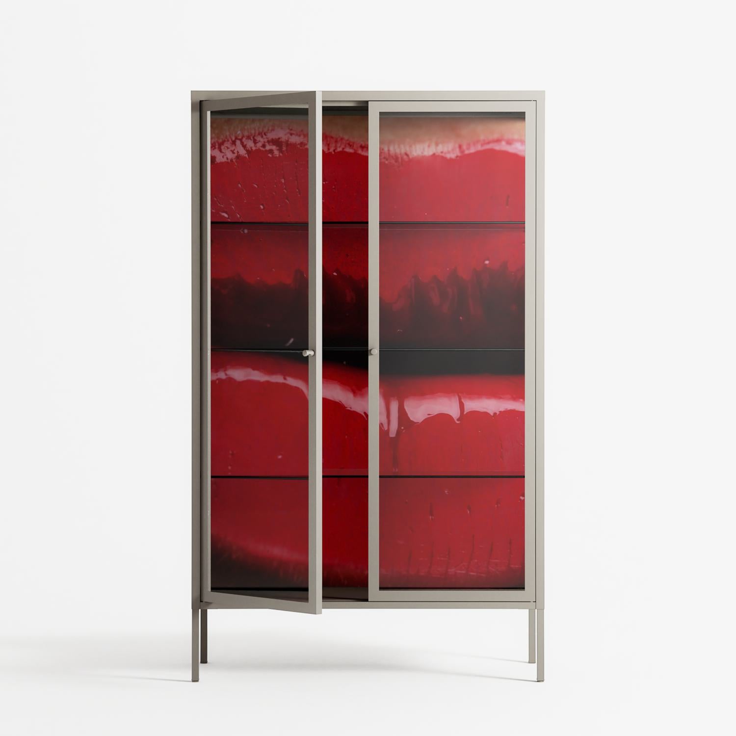 Squish - Cabinet - Nadia Ryder - Pebble - Clear glass