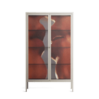 The Art Of Kissing 2 - Cabinet - Nadia Ryder - Pebble - Clear glass