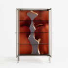 The Art Of Kissing 2 - Cabinet - Nadia Ryder - Pebble - Clear glass