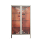 The Art Of Kissing - Cabinet - Nadia Ryder - Pebble - Clear glass