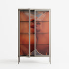 The Art Of Kissing - Cabinet - Nadia Ryder - Pebble - Clear glass