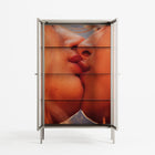 The Art Of Kissing - Cabinet - Nadia Ryder - Pebble - Clear glass