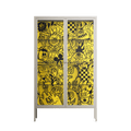 What a Mess - Cabinet - Craig Watkins - Pebble - Clear glass