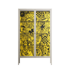 What a Mess - Cabinet - Craig Watkins - Pebble - Clear glass