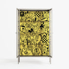 What a Mess - Cabinet - Craig Watkins - Pebble - Clear glass