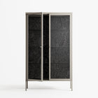 The Single Color - Cabinet - Craig Watkins - Pebble - Clear glass
