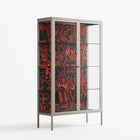 Wottosque Red - Cabinet - Craig Watkins - Pebble - Clear glass