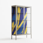 Blue Gale - Cabinet - Oluwasheyi Adebayo - Pebble - Clear glass