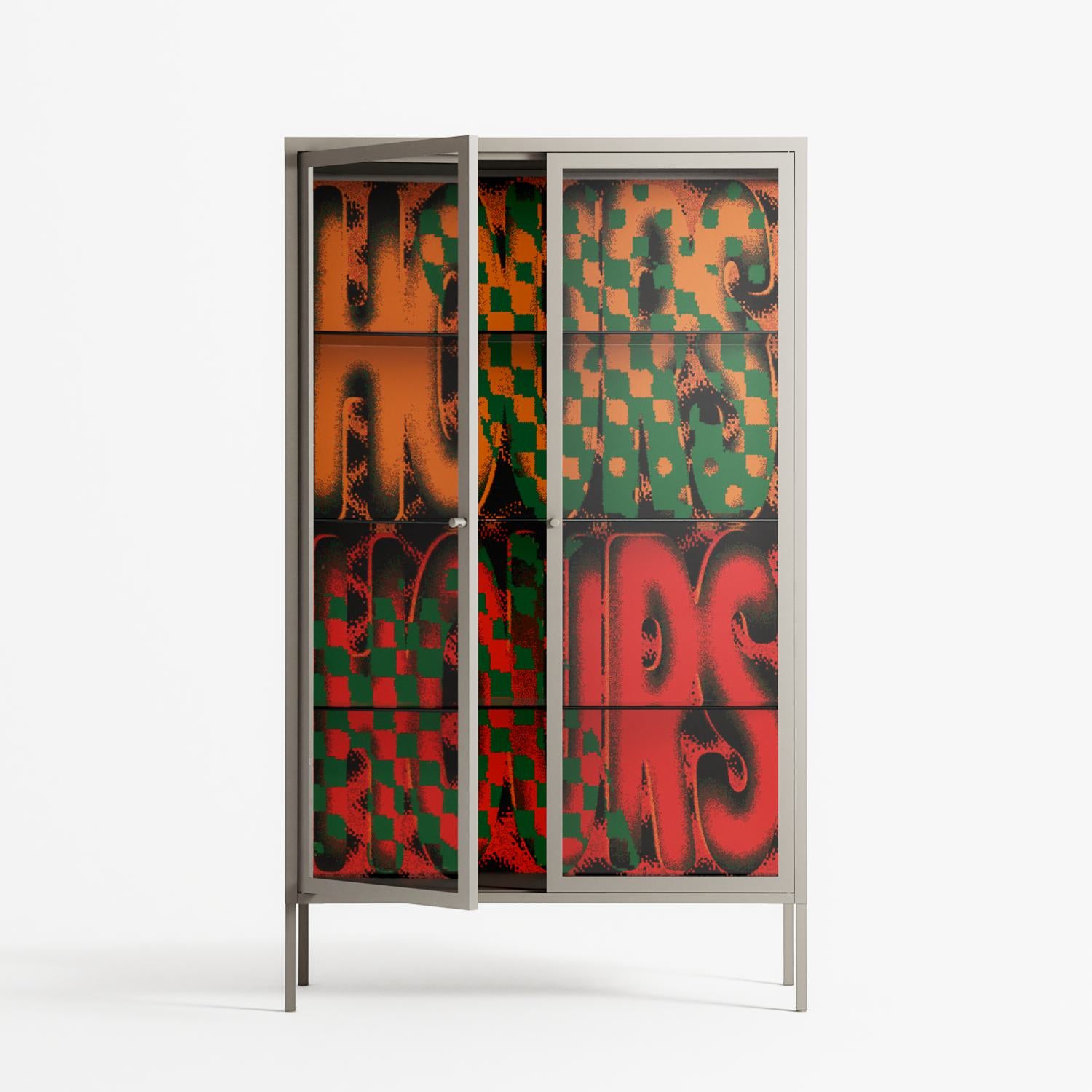 Hours - Cabinet - Oluwasheyi Adebayo - Pebble - Clear glass