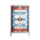 Velvet Dusk - Cabinet - Oluwasheyi Adebayo - Pebble - Clear glass