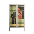 Anonymous Reader - Cabinet - Kristin Eriksson - Pebble - Clear glass
