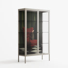 The Man Behind The Curtain - Cabinet - Kristin Eriksson - Pebble - Clear glass