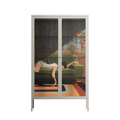 Waiting Game - Cabinet - Kristin Eriksson - Pebble - Clear glass