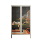 Waiting Game - Cabinet - Kristin Eriksson - Pebble - Clear glass