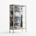 Balance - Cabinet - Sophie Goudman-Peachey - Pebble - Clear glass