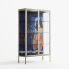 Blue Velvet - Cabinet - Sophie Goudman-Peachey - Pebble - Clear glass