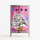 The Ringmaster - Cabinet - Caitlin Flood-Molyneux - Pebble - Clear glass