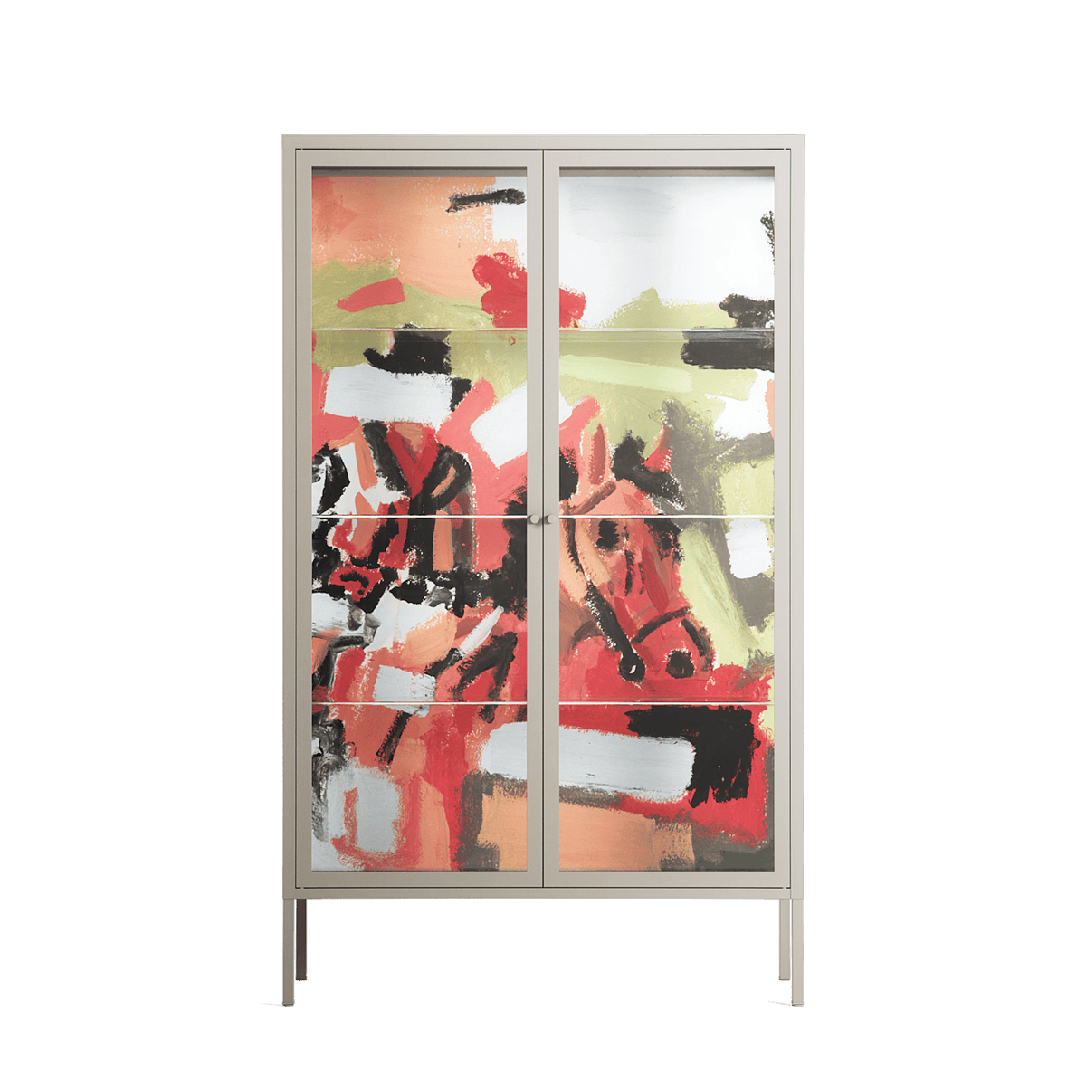 Rogue - Cabinet - Caitlin Flood-Molyneux - Pebble - Clear glass