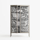 Flight Of Fancy - Cabinet - Diana Catchpole - Pebble - Clear glass