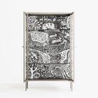 Flight Of Fancy - Cabinet - Diana Catchpole - Pebble - Clear glass