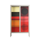 Turnstile - Cabinet - Rikki Hewitt - Pebble - Clear glass