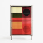 Turnstile - Cabinet - Rikki Hewitt - Pebble - Clear glass