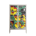Maps - Cabinet - Naia Escribano - Pebble - Clear glass