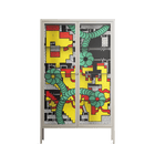 Maps - Cabinet - Naia Escribano - Pebble - Clear glass