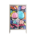 Sansone - Cabinet - Maddalena Fanfani - Pebble - Clear glass
