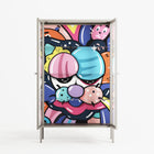 Sansone - Cabinet - Maddalena Fanfani - Pebble - Clear glass