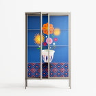 Flower Cup - Cabinet - Mo Kalache - Pebble - Clear glass