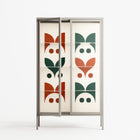 Curious Creatures - Cabinet - Ethan Fender - Pebble - Clear glass