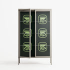 Evergreen Stag - Cabinet - Ethan Fender - Pebble - Clear glass