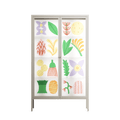 Shapes - Cabinet - Lydia Greaves - Pebble - Clear glass