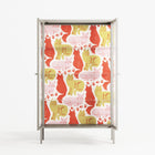 Cats - Cabinet - Lydia Greaves - Pebble - Clear glass