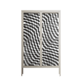 Wave In Wave - Cabinet - Guido De Boer - Pebble - Clear glass