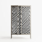 Wave In Wave - Cabinet - Guido De Boer - Pebble - Clear glass