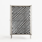 Wave In Wave - Cabinet - Guido De Boer - Pebble - Clear glass