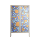 Bellis Bounty - Cabinet - Amy Suther - Pebble - Overlay Glass