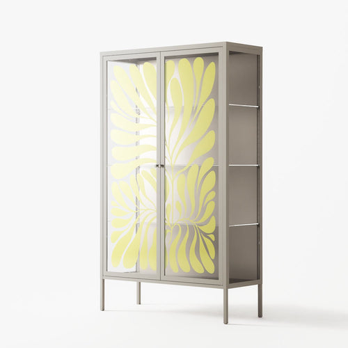 Alaria - Cabinet - Amy Suther - Pebble - Overlay Glass