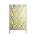 Curvatine - Cabinet - Amy Suther - Pebble - Overlay Glass