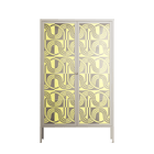 Curvatine - Cabinet - Amy Suther - Pebble - Overlay Glass