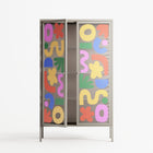 Fun Shapes - Cabinet - Sandra Hutter - Pebble - Overlay Glass