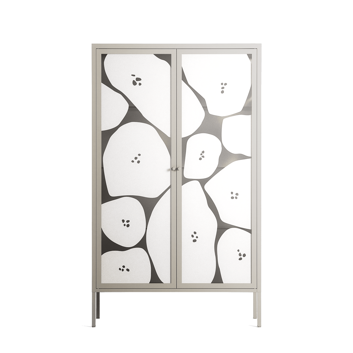 Stones - Cabinet - Magdalena Marchocka - Pebble - Overlay Glass