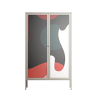 Plume - Cabinet - Rikki Hewitt - Pebble - Overlay Glass