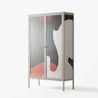 Plume - Cabinet - Rikki Hewitt - Pebble - Overlay Glass