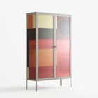 Turnstile - Cabinet - Rikki Hewitt - Pebble - Overlay Glass