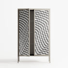 Wave In Wave - Cabinet - Guido De Boer - Pebble - Overlay Glass